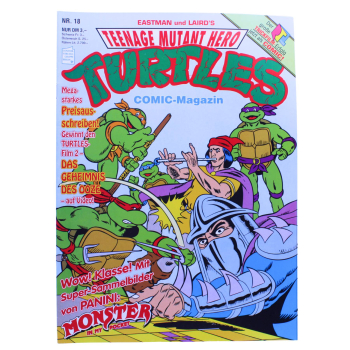 TMNT Comic Magazin Nr. 18 (1992) – Der Rattenfänger von Brooklyn! | Condor
